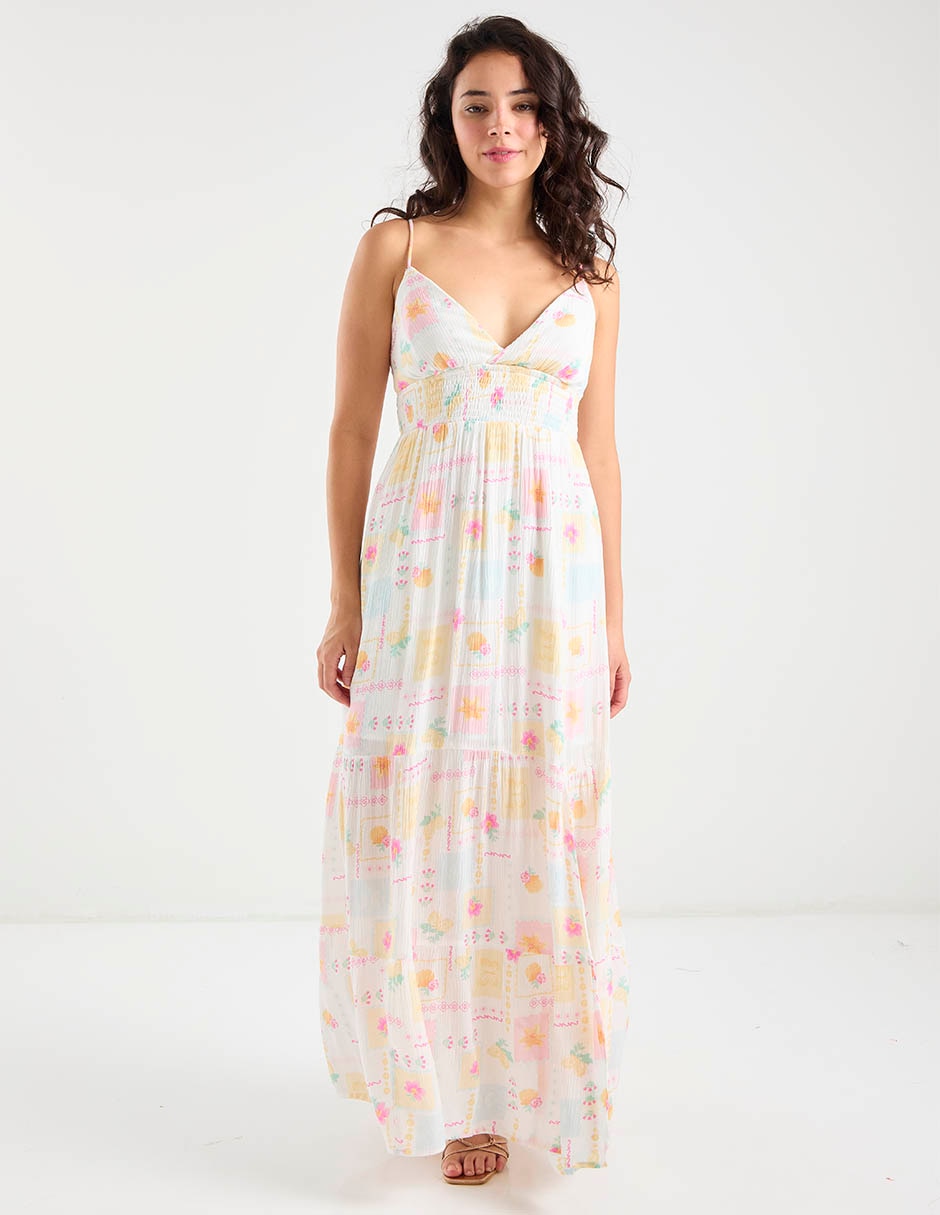Vestido largo casual para mujer