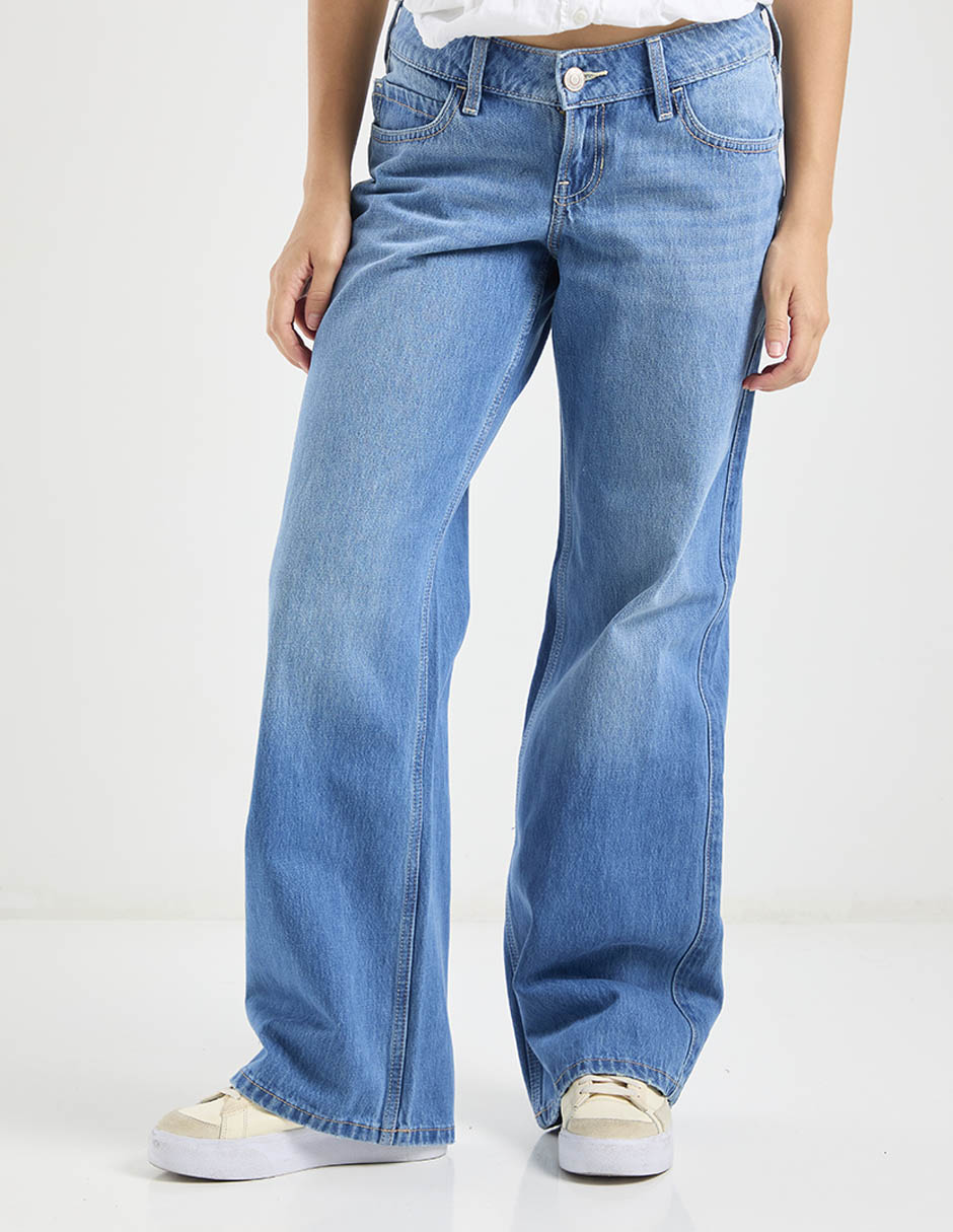 Jeans wide leg para mujer