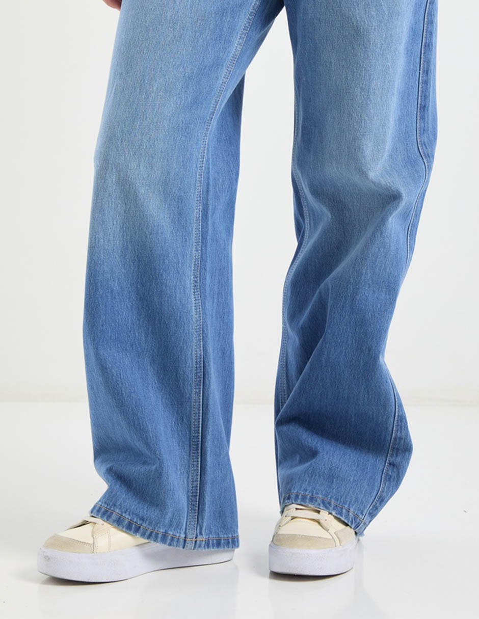 Jeans wide leg Hollister para mujer