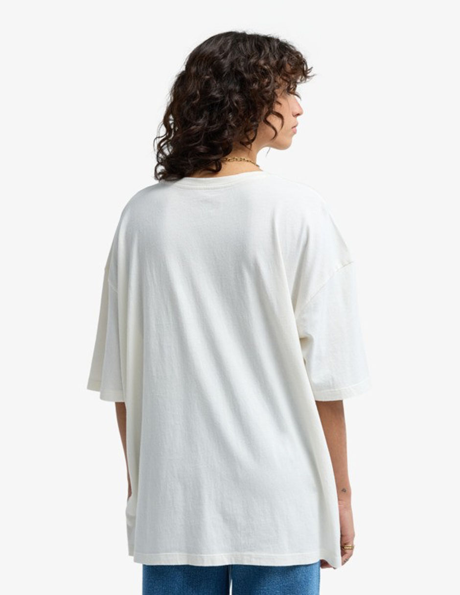 Playera manga corta summer of love cuello redondo para mujer 3