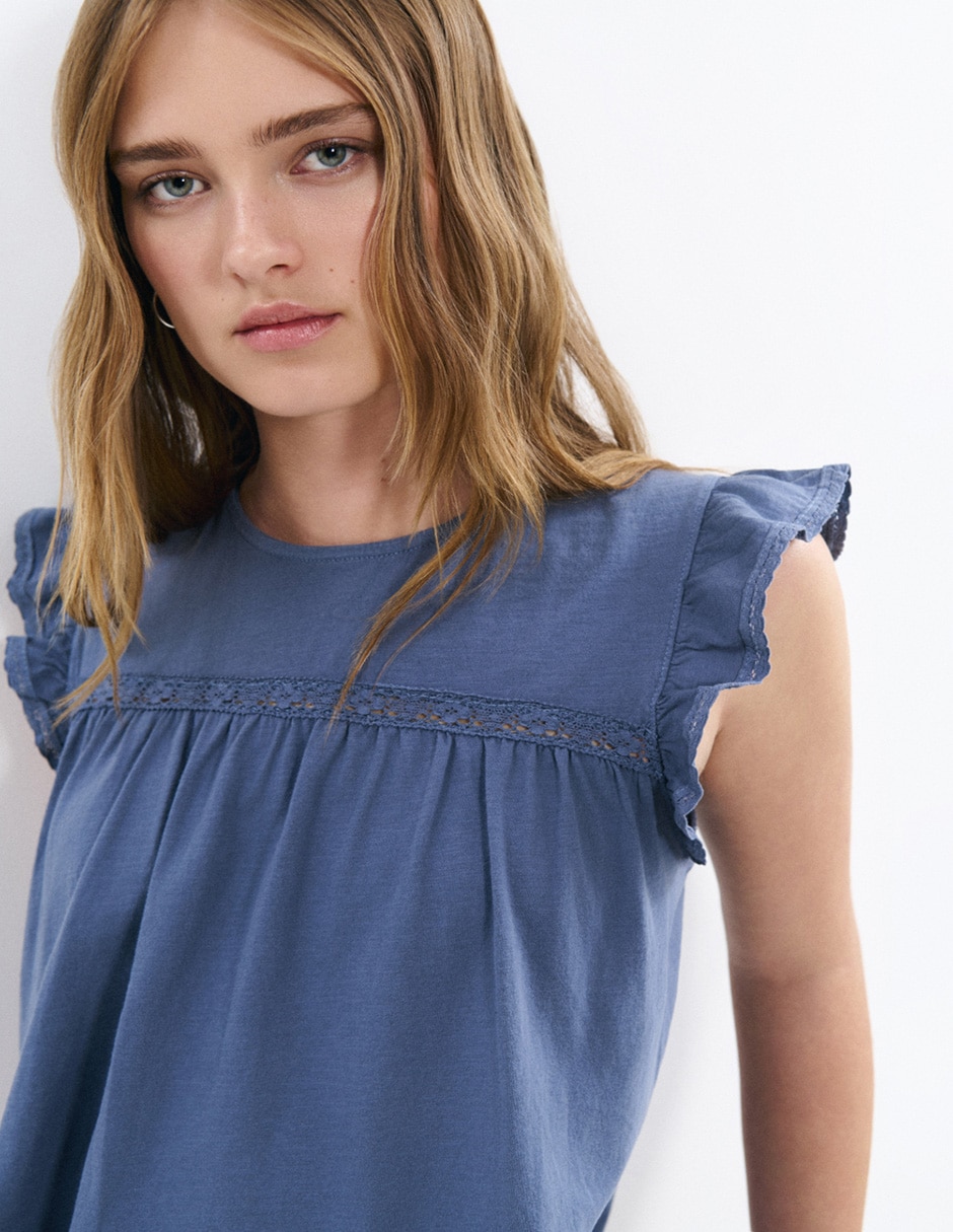 Blusa de tirantes para mujer 4