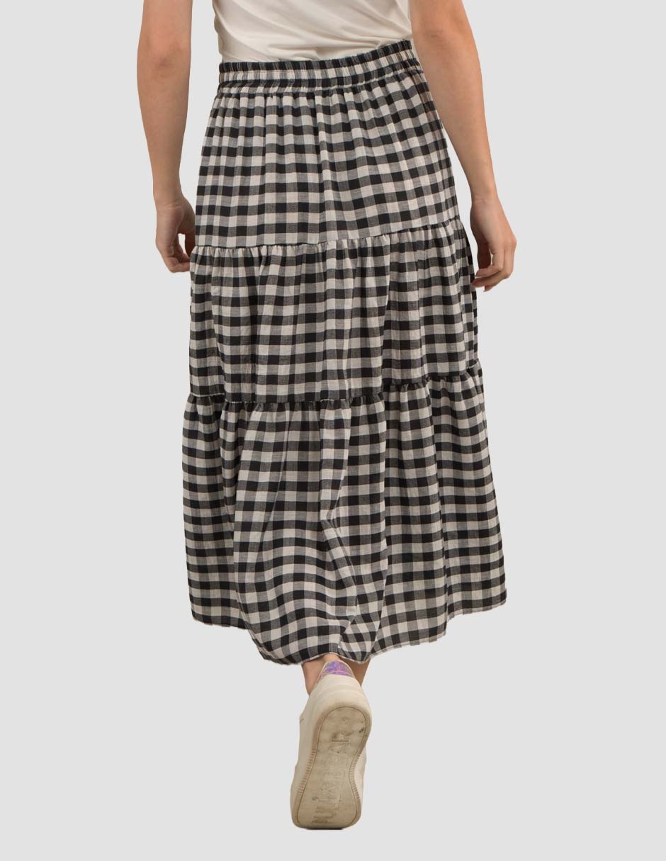 Falda midi Mayo a la cintura 3