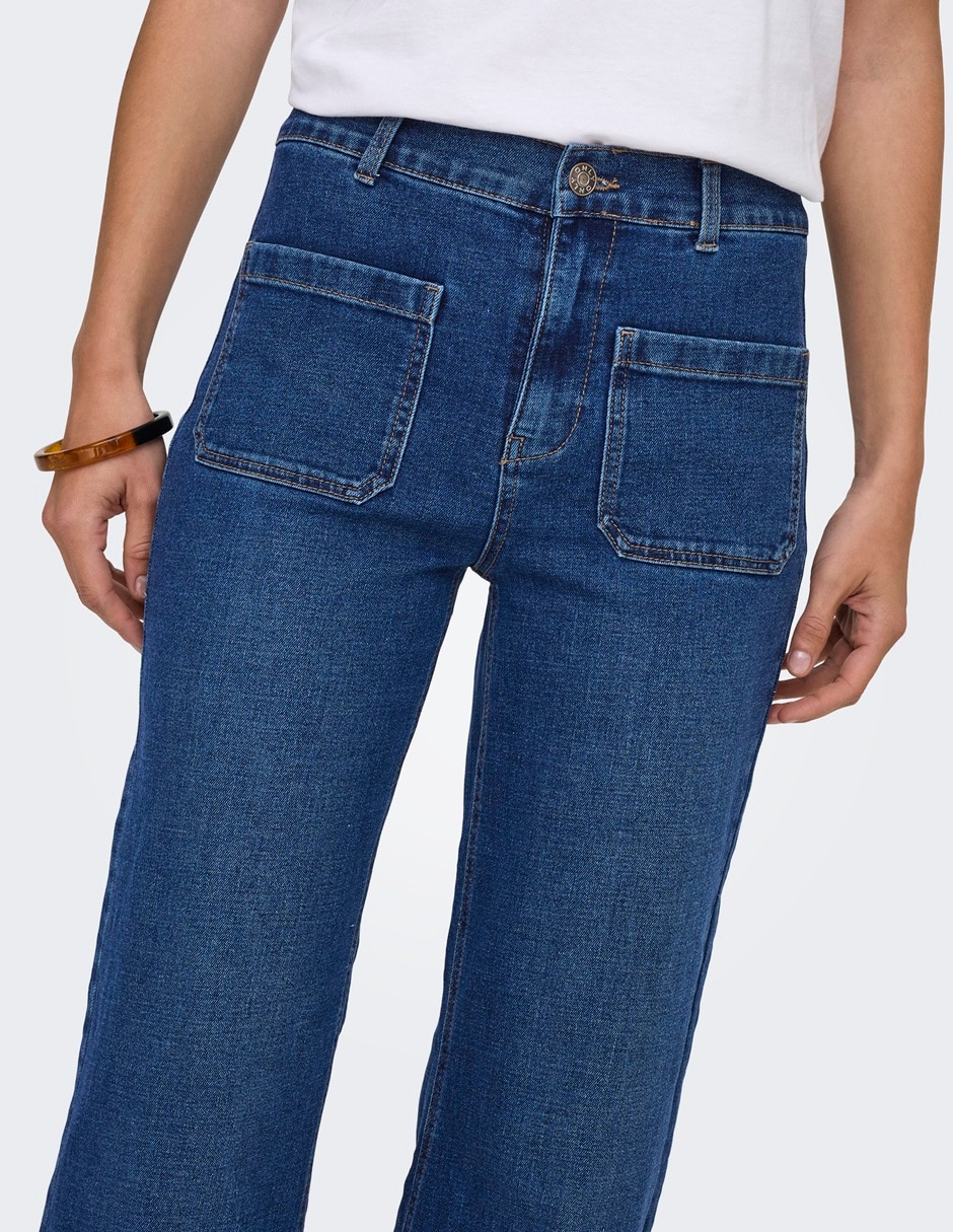 Jeans wide leg para mujer 5