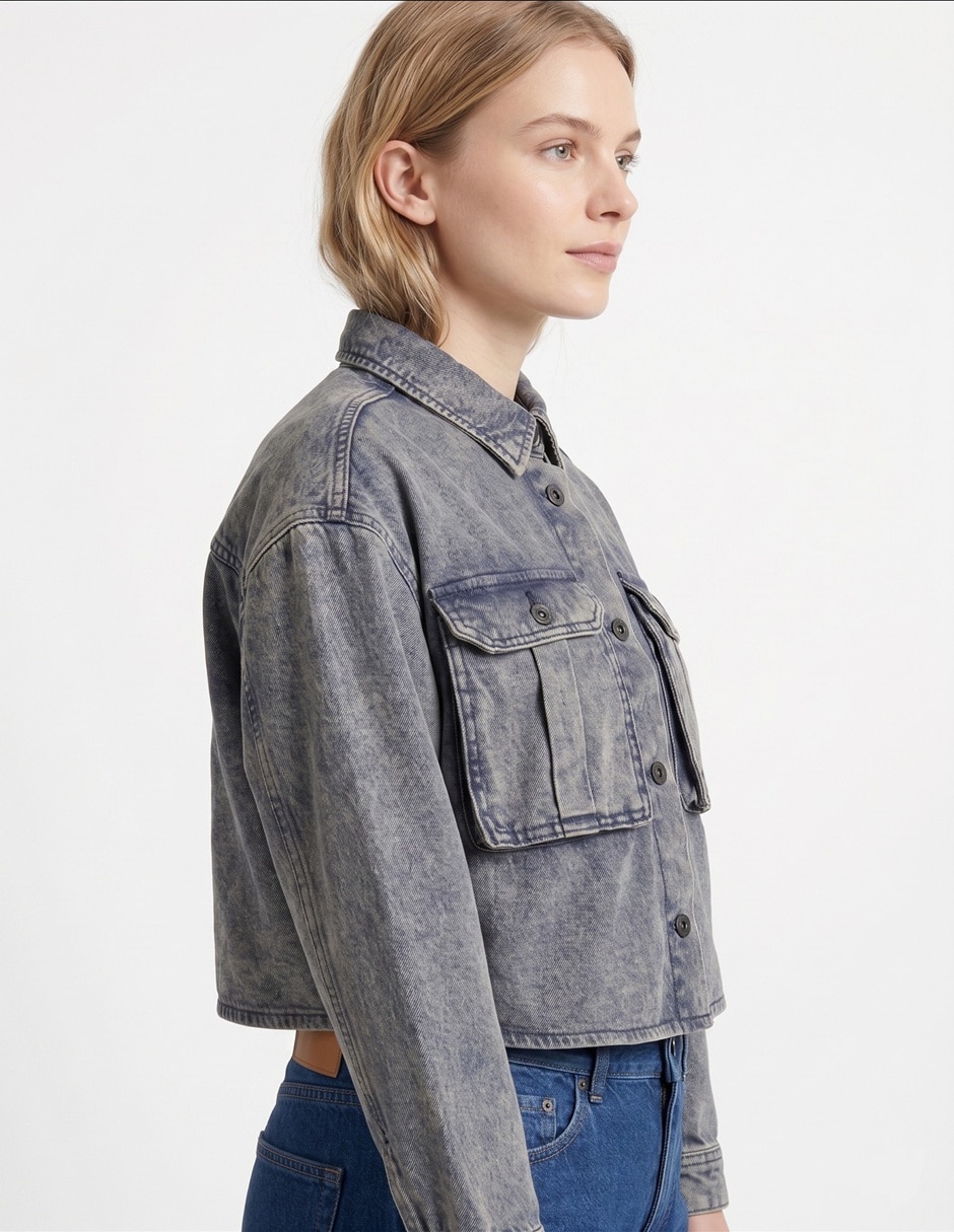 Chamarra casual para mujer 2