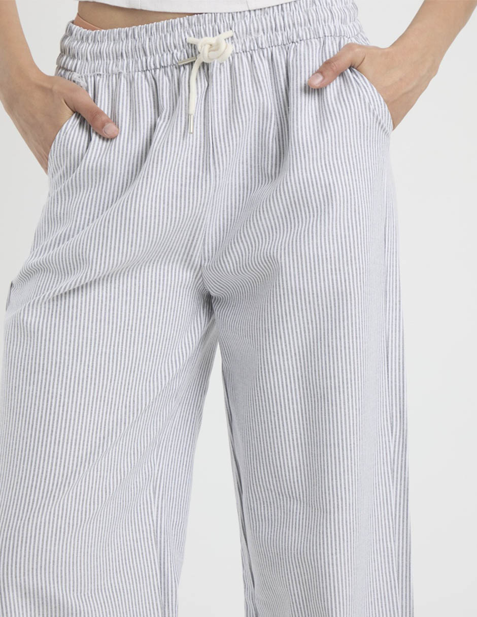 Pantalón straight coffee bean recto para mujer