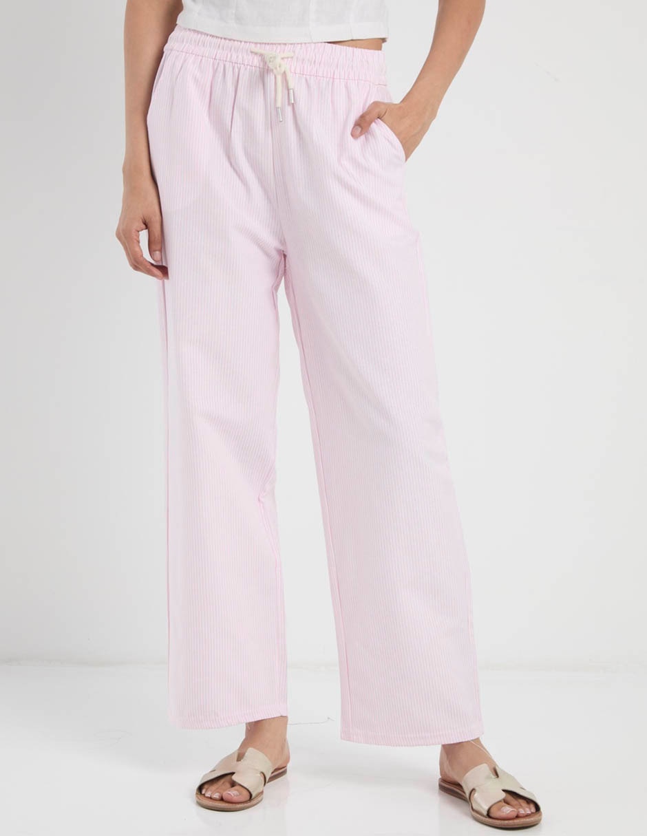 "pantalón" straight recto "para mujer" 1