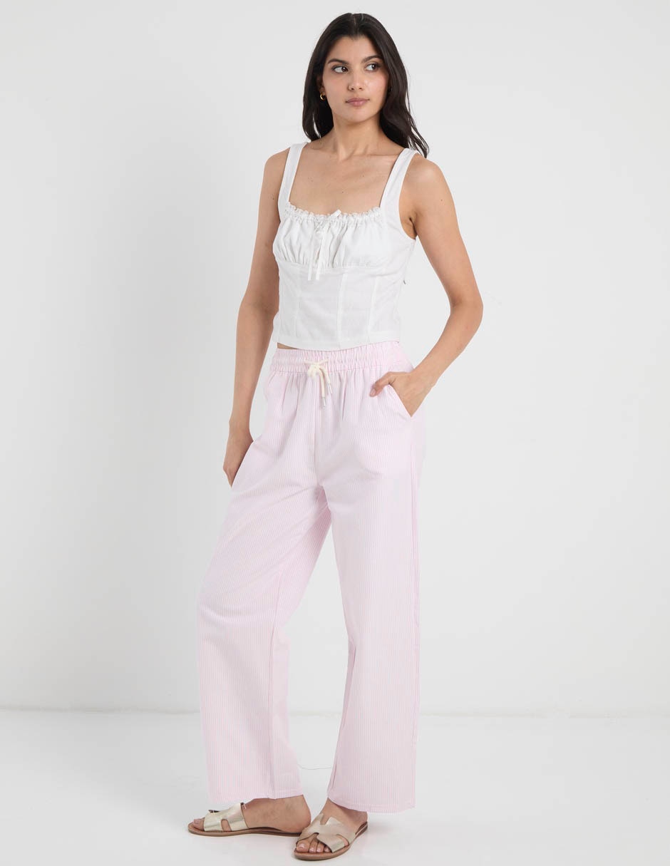 "pantalón" straight recto "para mujer" 3