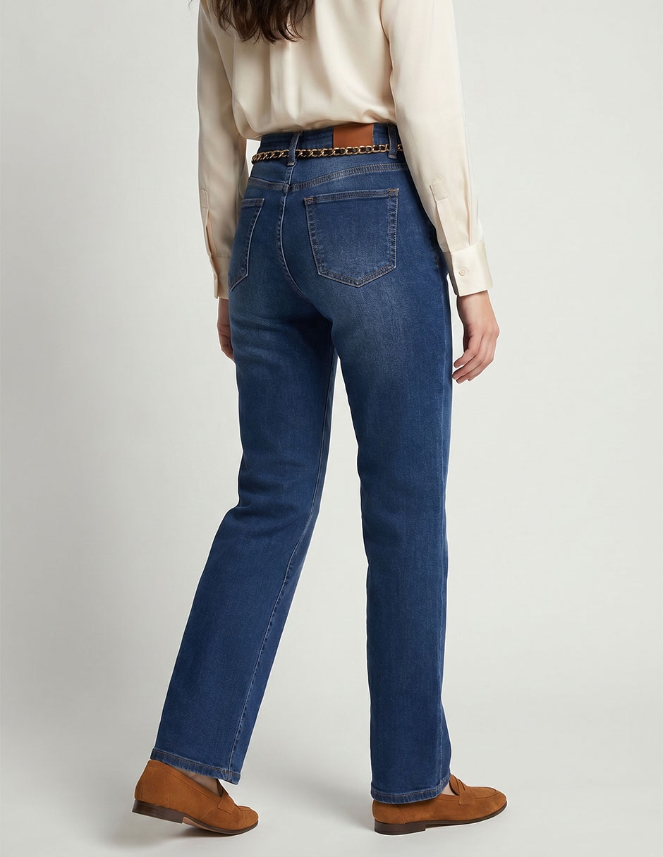 Jeans wide leg para mujer 2