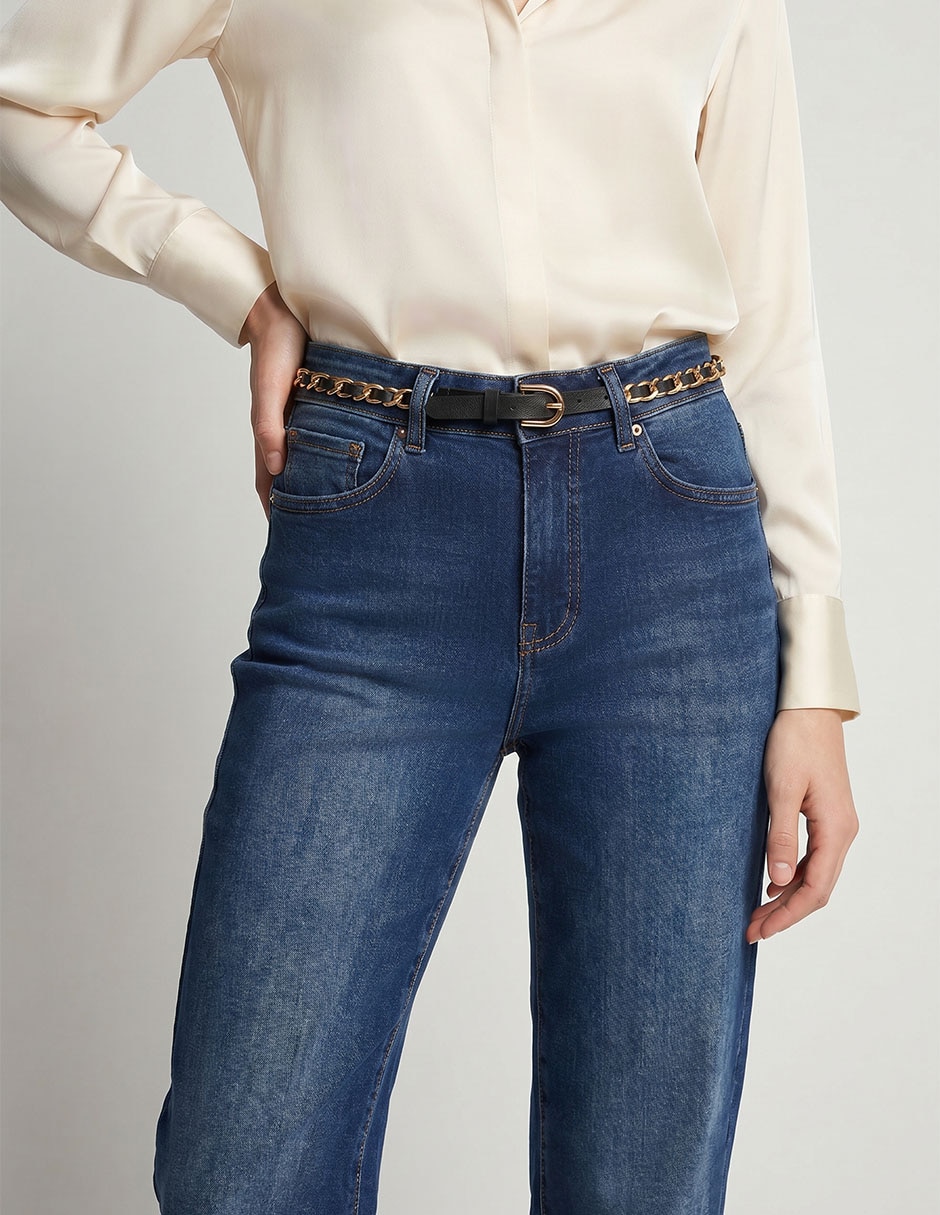 Jeans wide leg para mujer 3