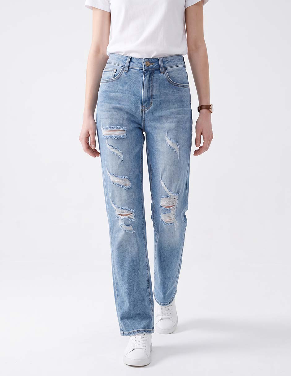 Jeans straight para mujer Jeans straight para mujer