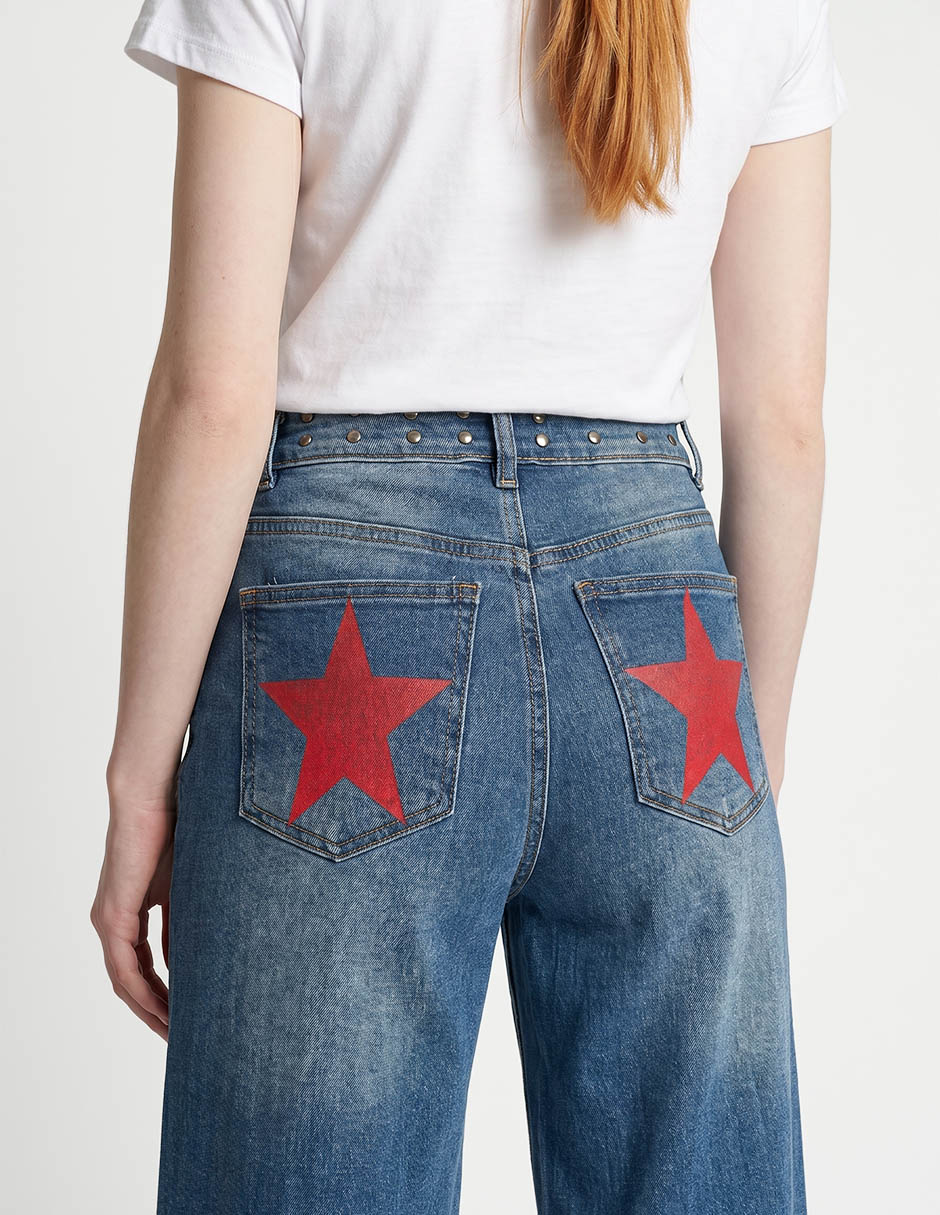 Jeans wide leg para mujer 3