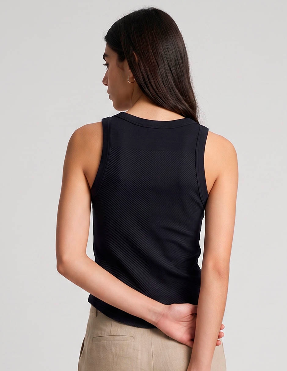 Top cuello redondo tirante ancho 2