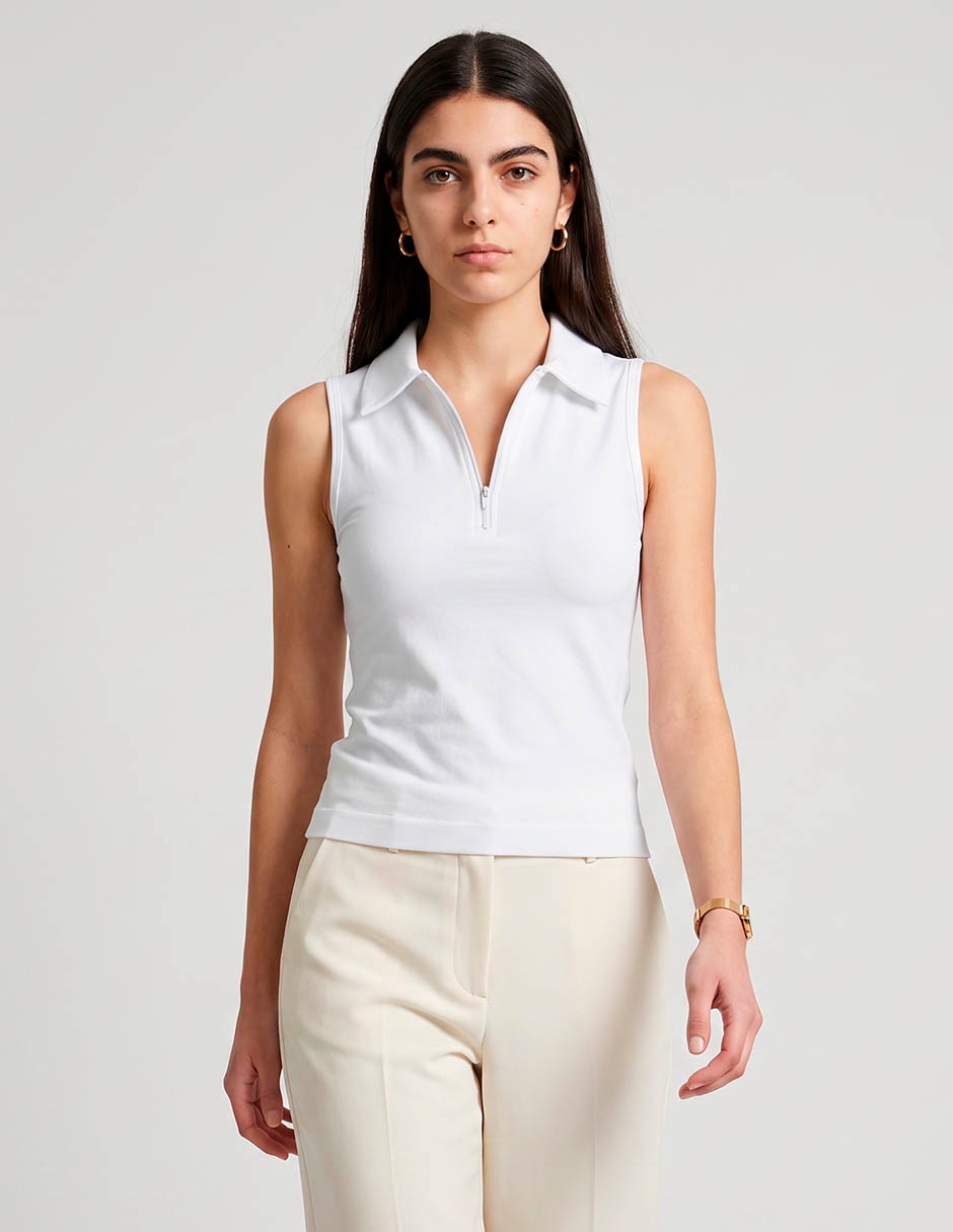Playera tipo polo para mujer Playera tipo polo para mujer