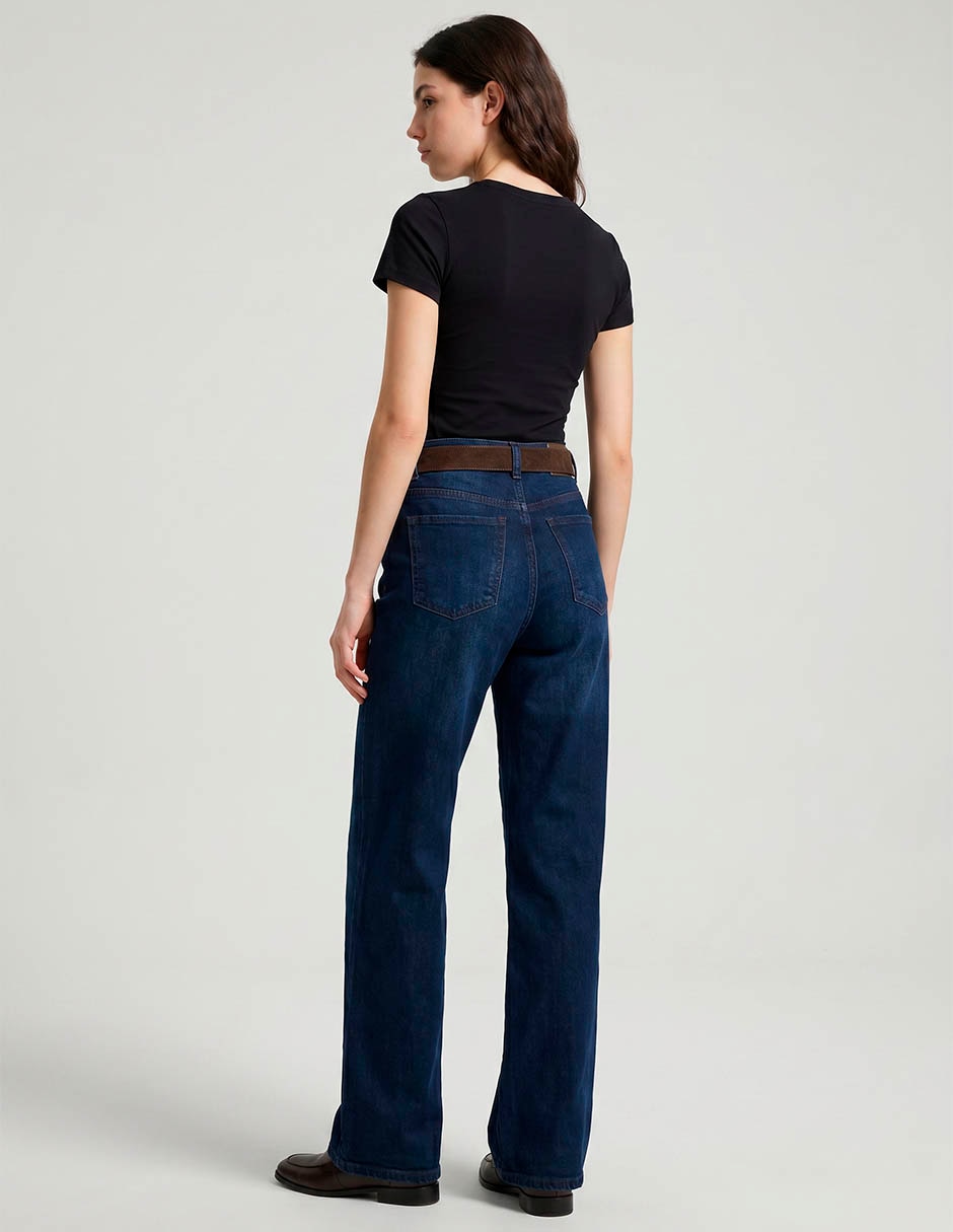 Jeans straight para mujer