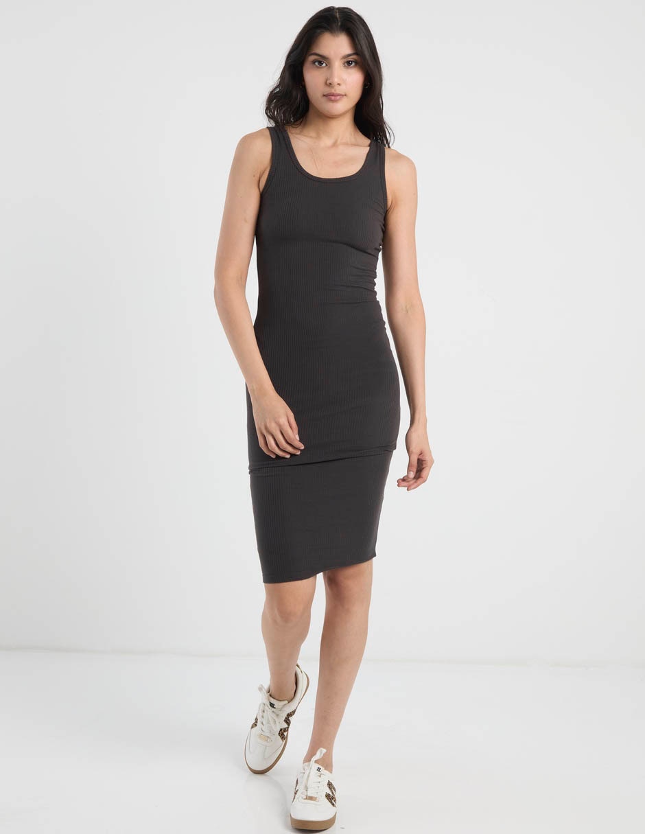 Vestido a la rodilla casual juniors para mujer 2