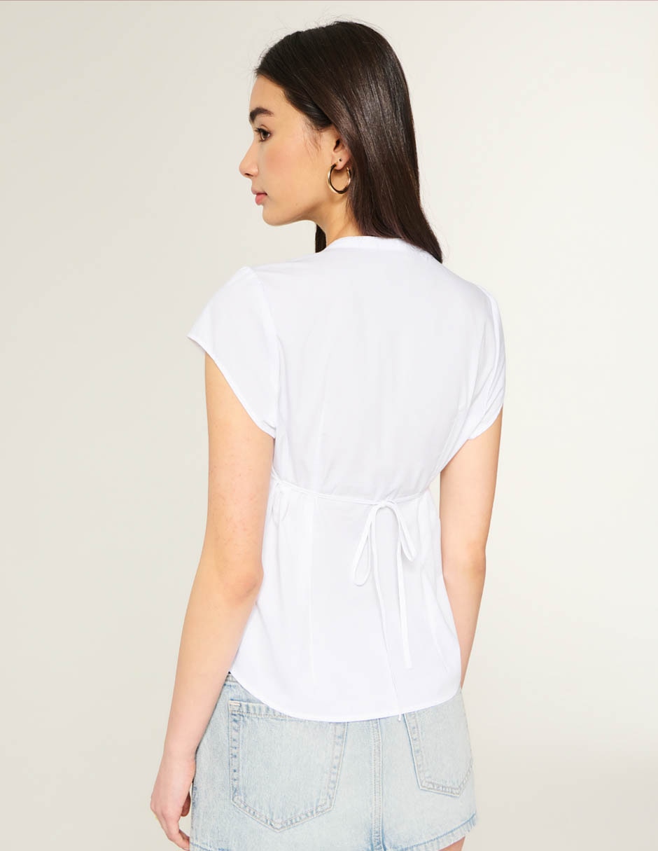 Blusa manga corta para mujer 2