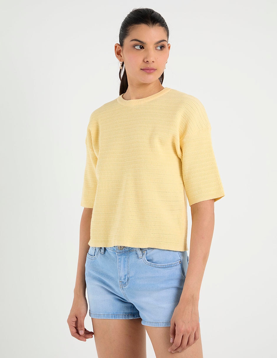 Short de mezclilla para mujer