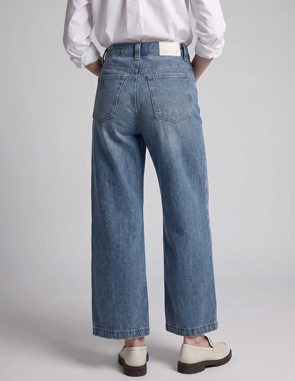 Jeans wide leg para mujer 2