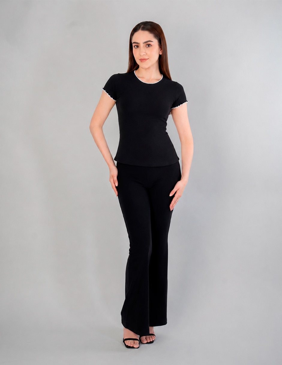 Blusa manga corta para mujer 2