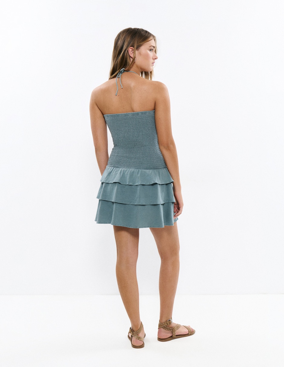 Vestido corto casual para mujer 4