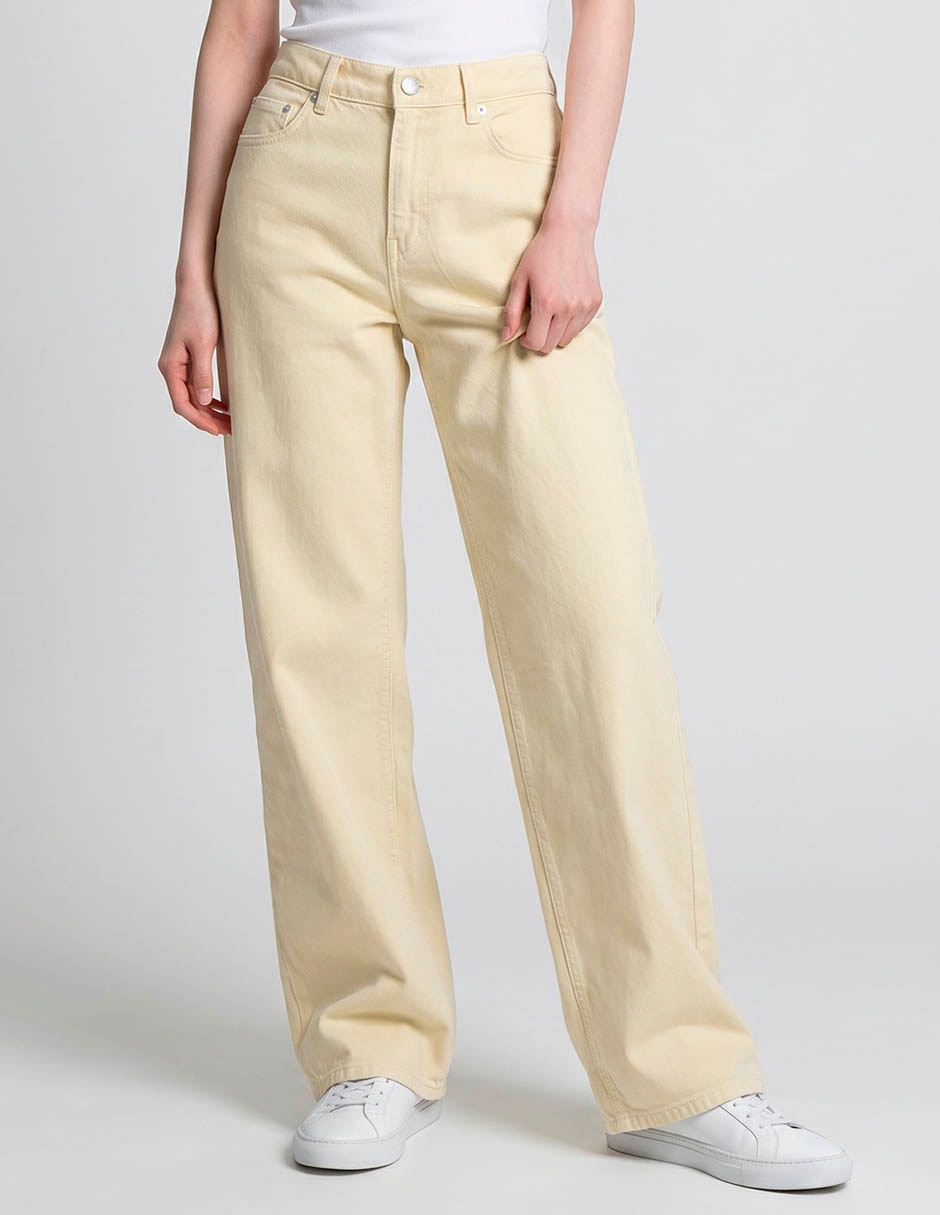 Pantalón relaxed wide leg para mujer