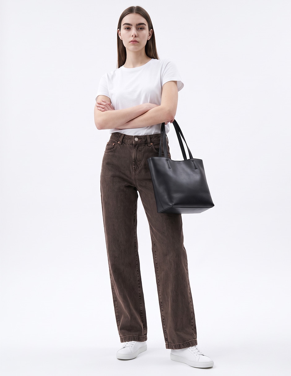Jeans straight para mujer 3
