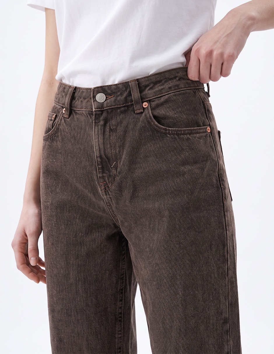 Jeans straight para mujer 4