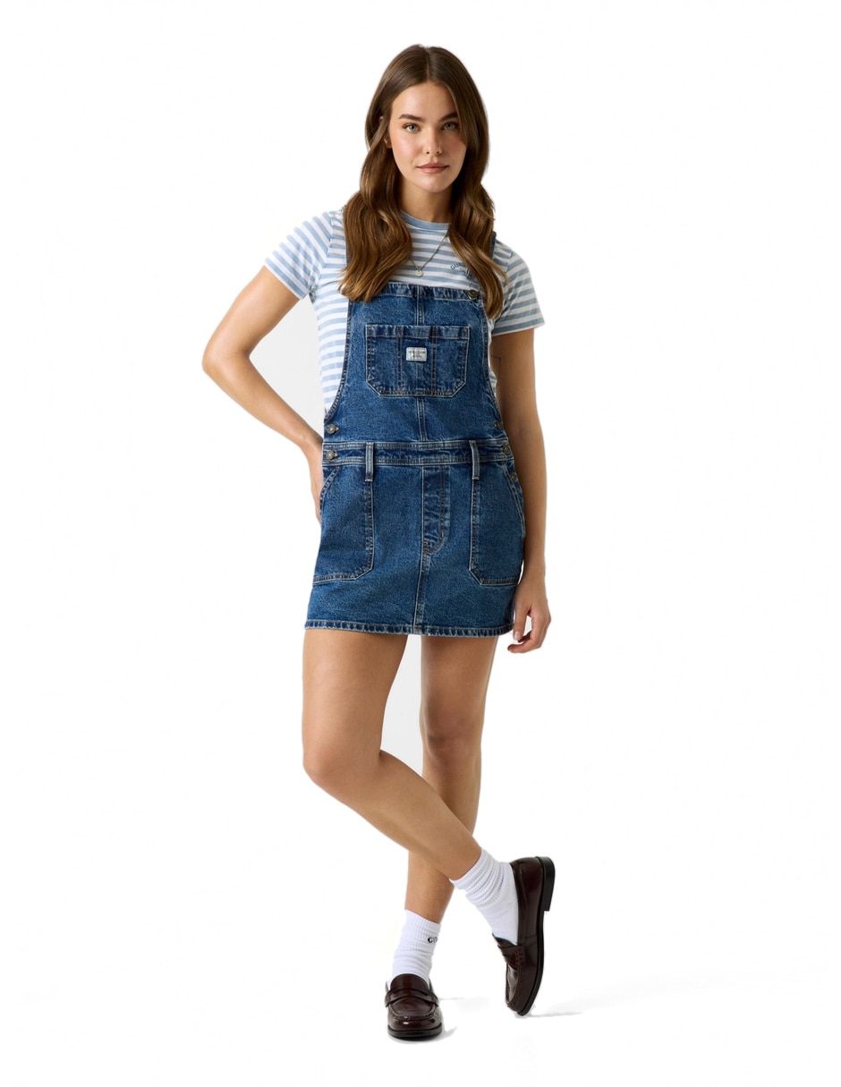 Vestido arriba rodilla para mujer 3