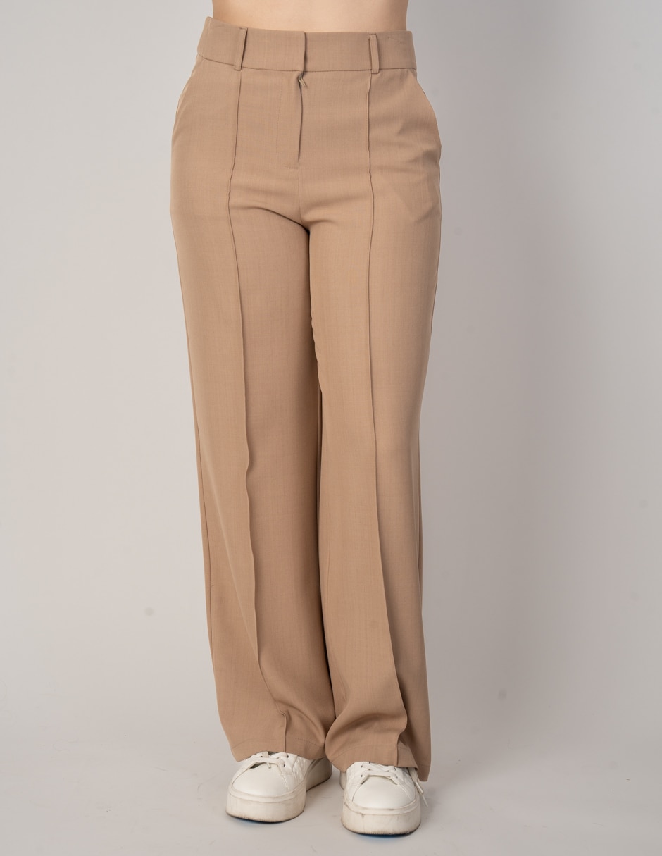 Pantalón regular regular para mujer