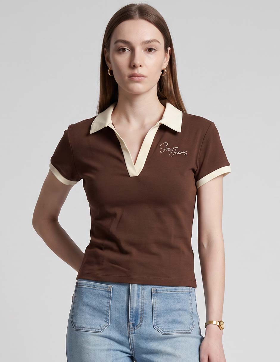 Playera tipo polo para mujer Playera tipo polo para mujer