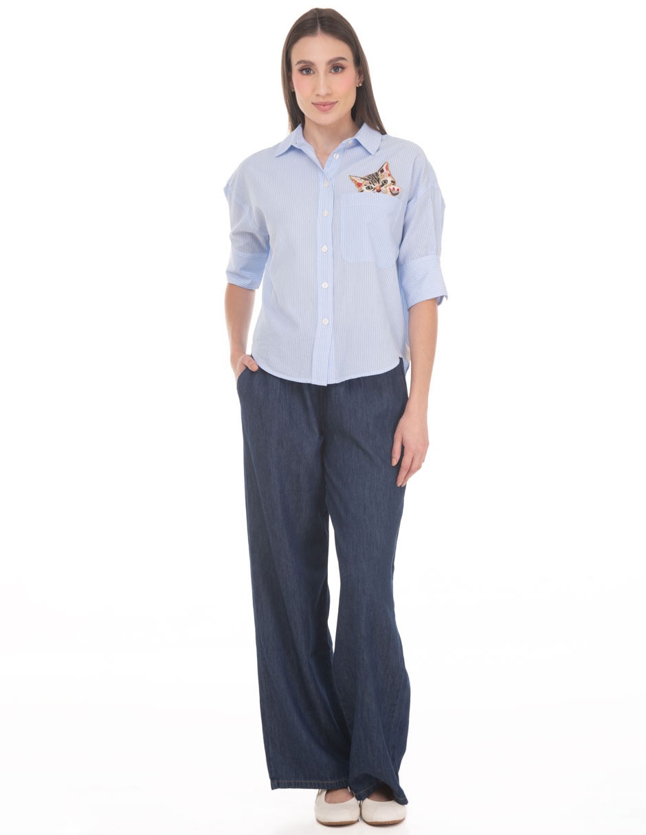 BLUSA COLECCION JUNIO manga Corta para mujer 4