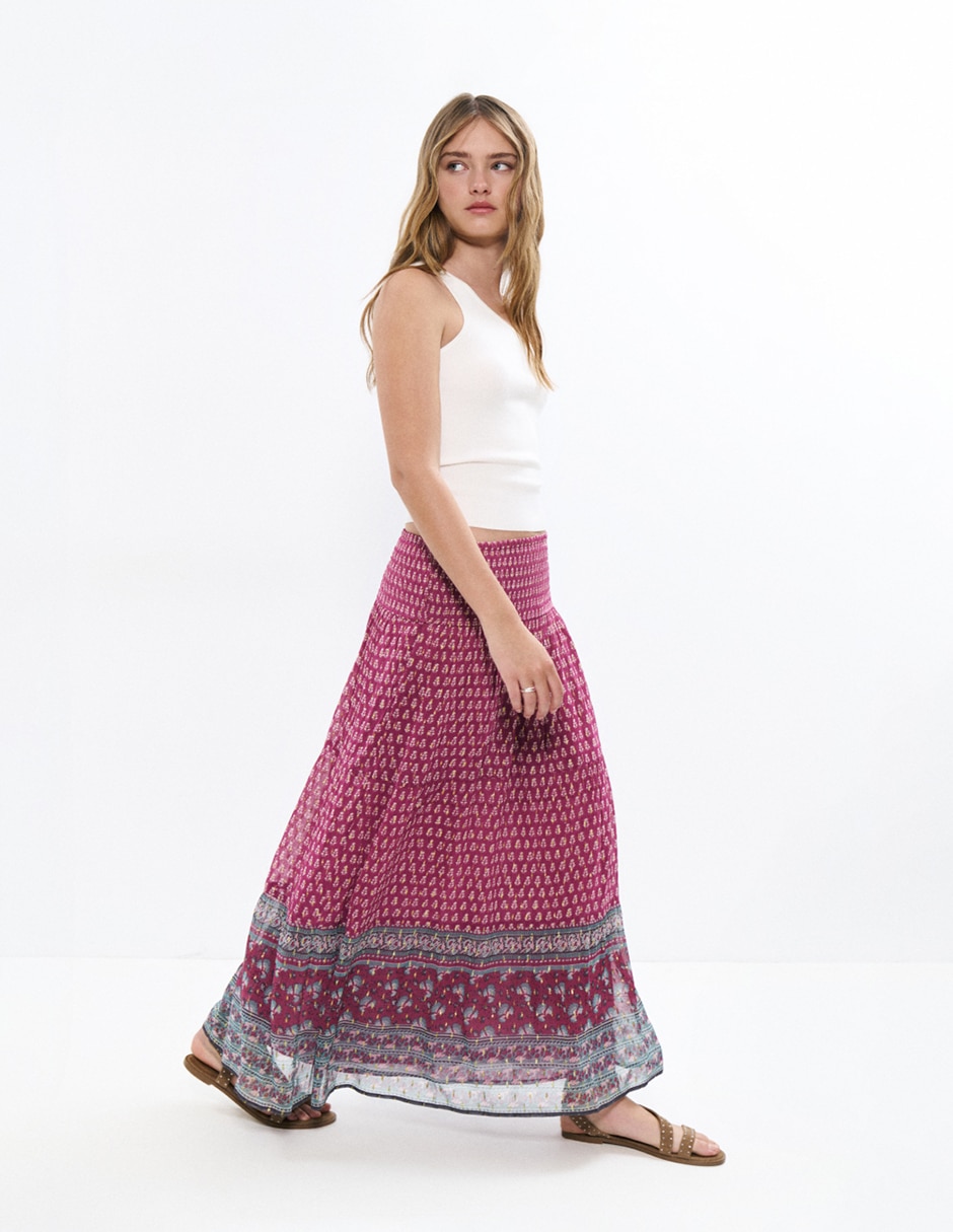 Falda largo a la cintura 4
