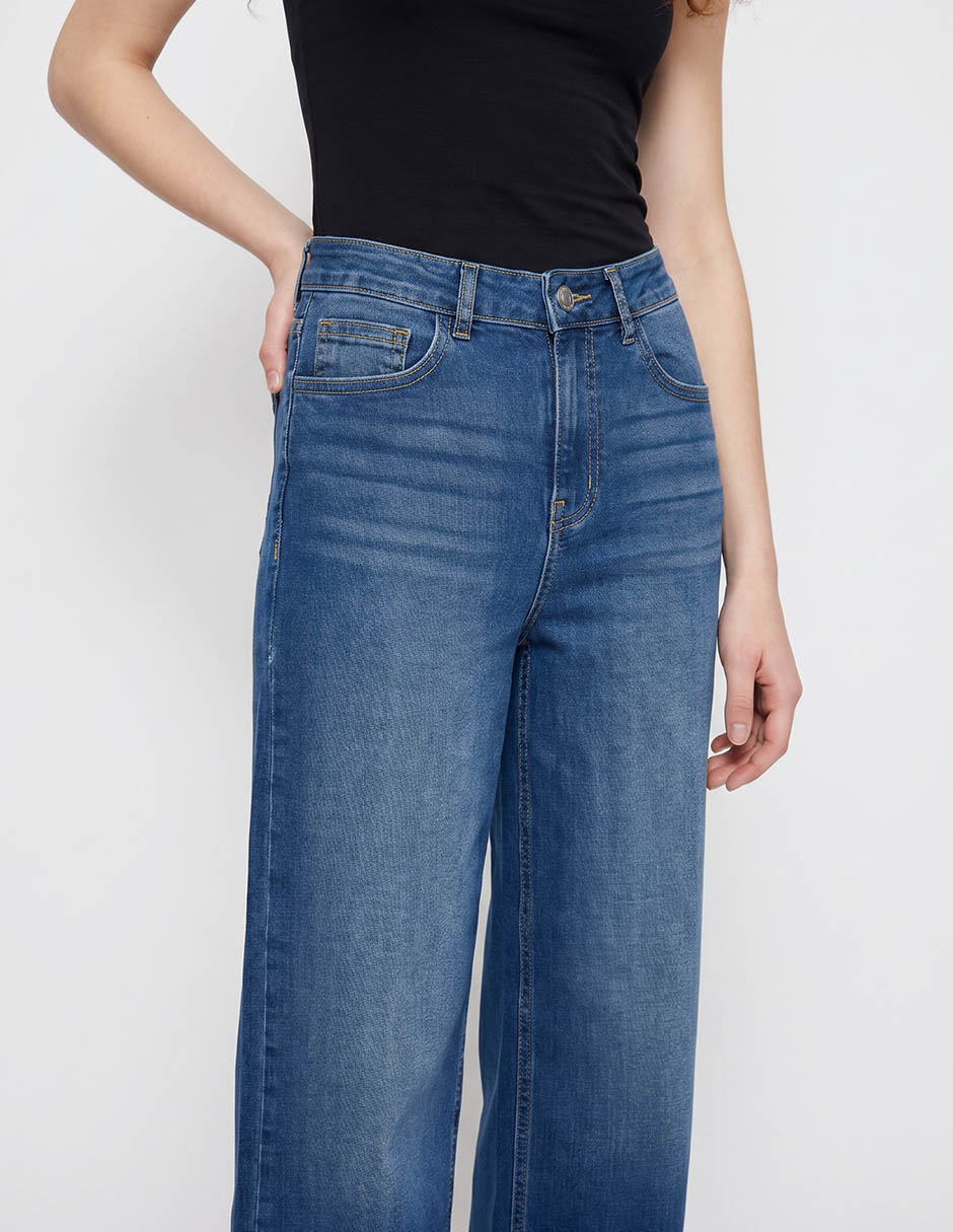 Jeans wide leg para mujer 3