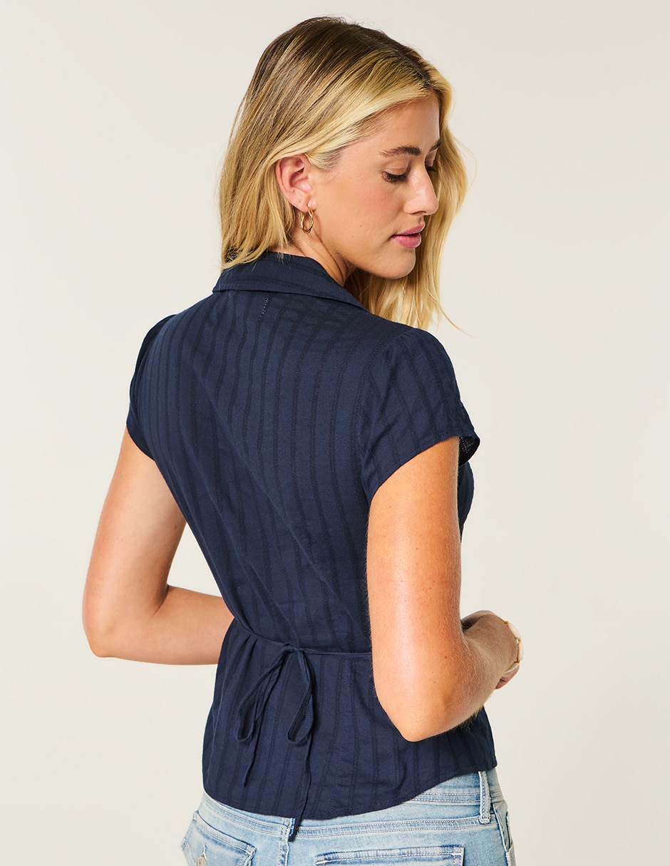 Blusa manga corta para mujer 3