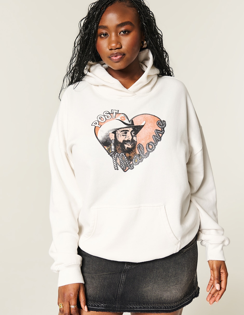 Sudadera con capucha y bolsa para mujer 2