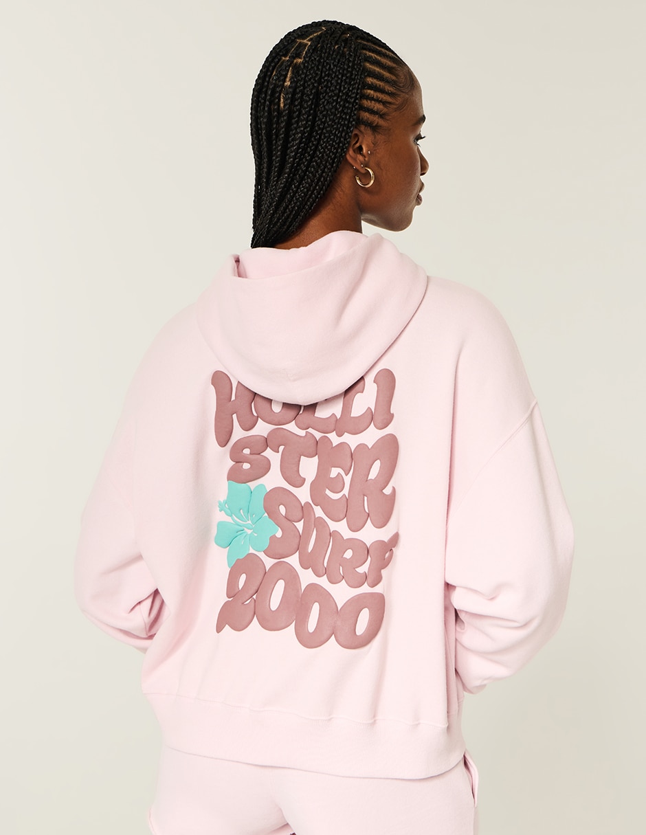 Sudadera con capucha y bolsa para mujer 2