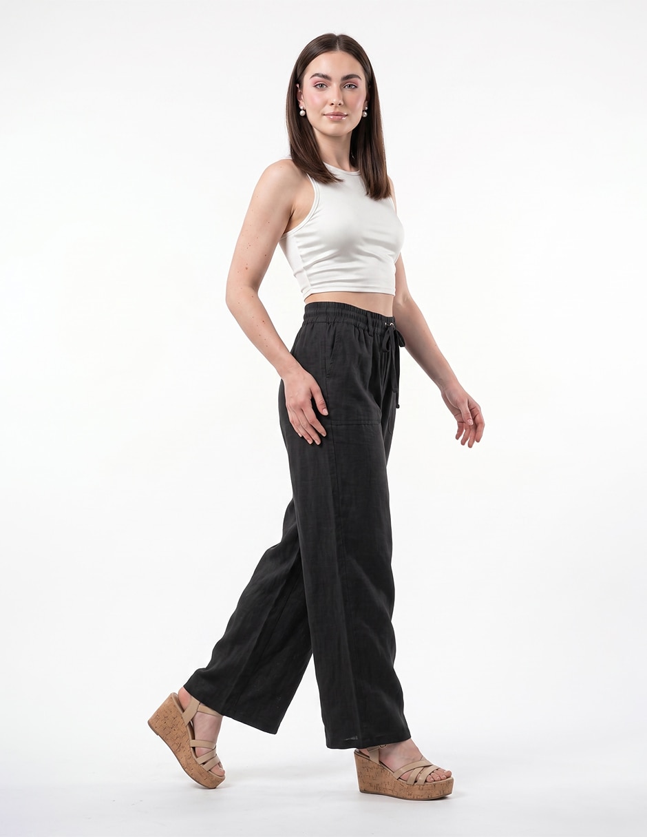 Pantalón regular para mujer 4
