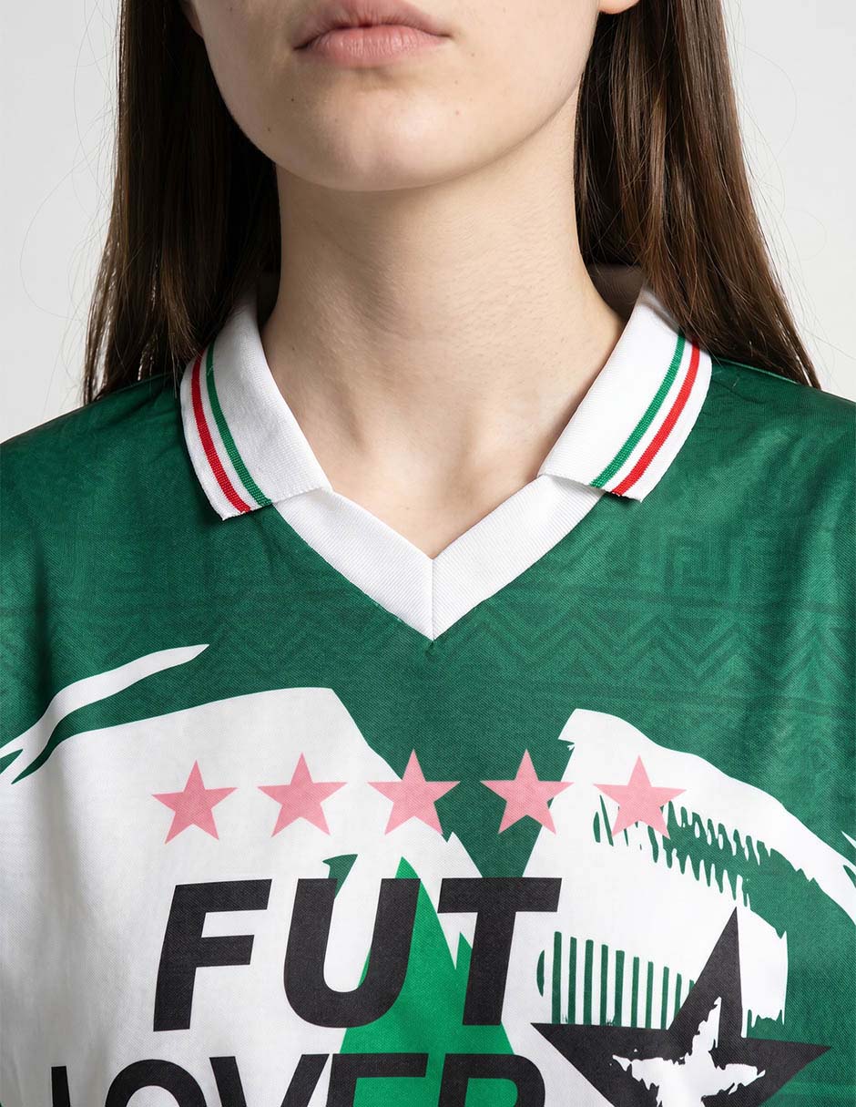 Playera manga corta Ppaayyss cuello polo para mujer
