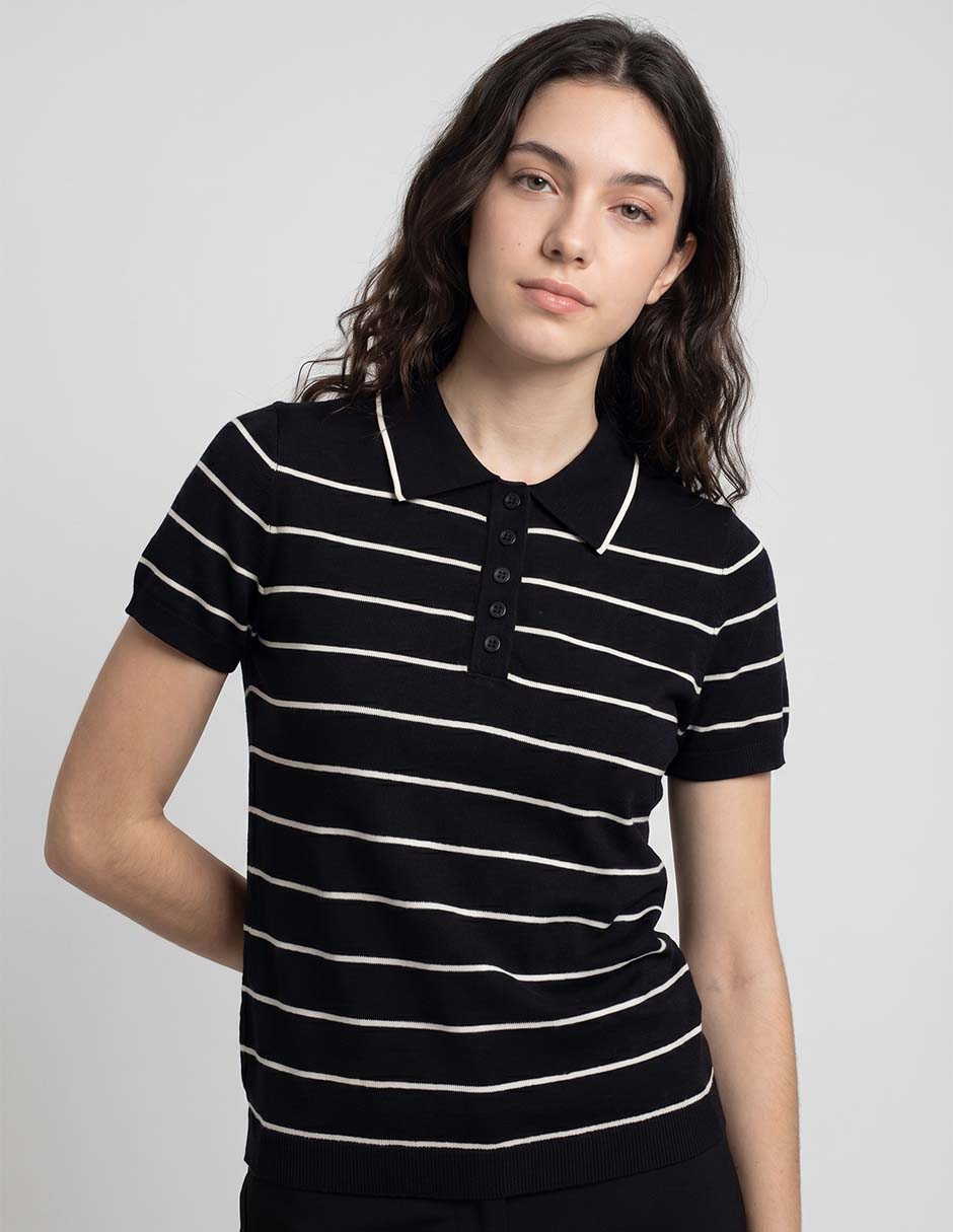Blusa Manga Corta Para Mujer 1