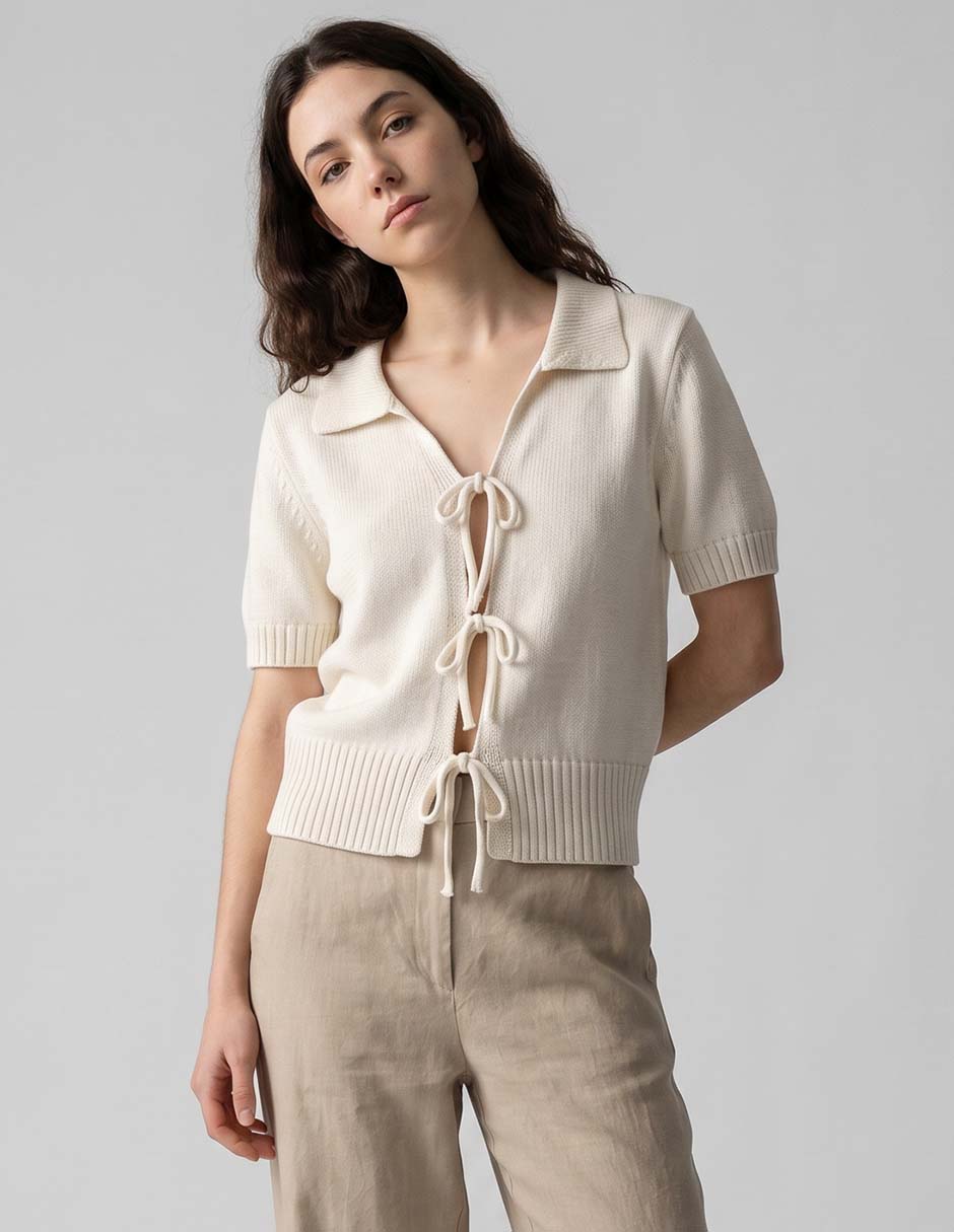 Blusa manga corta para mujer 1