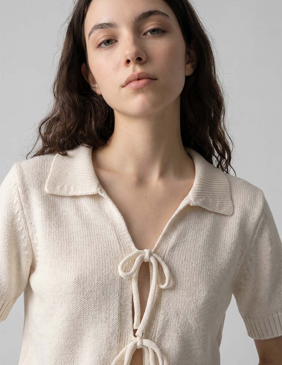 Blusa manga corta para mujer 3