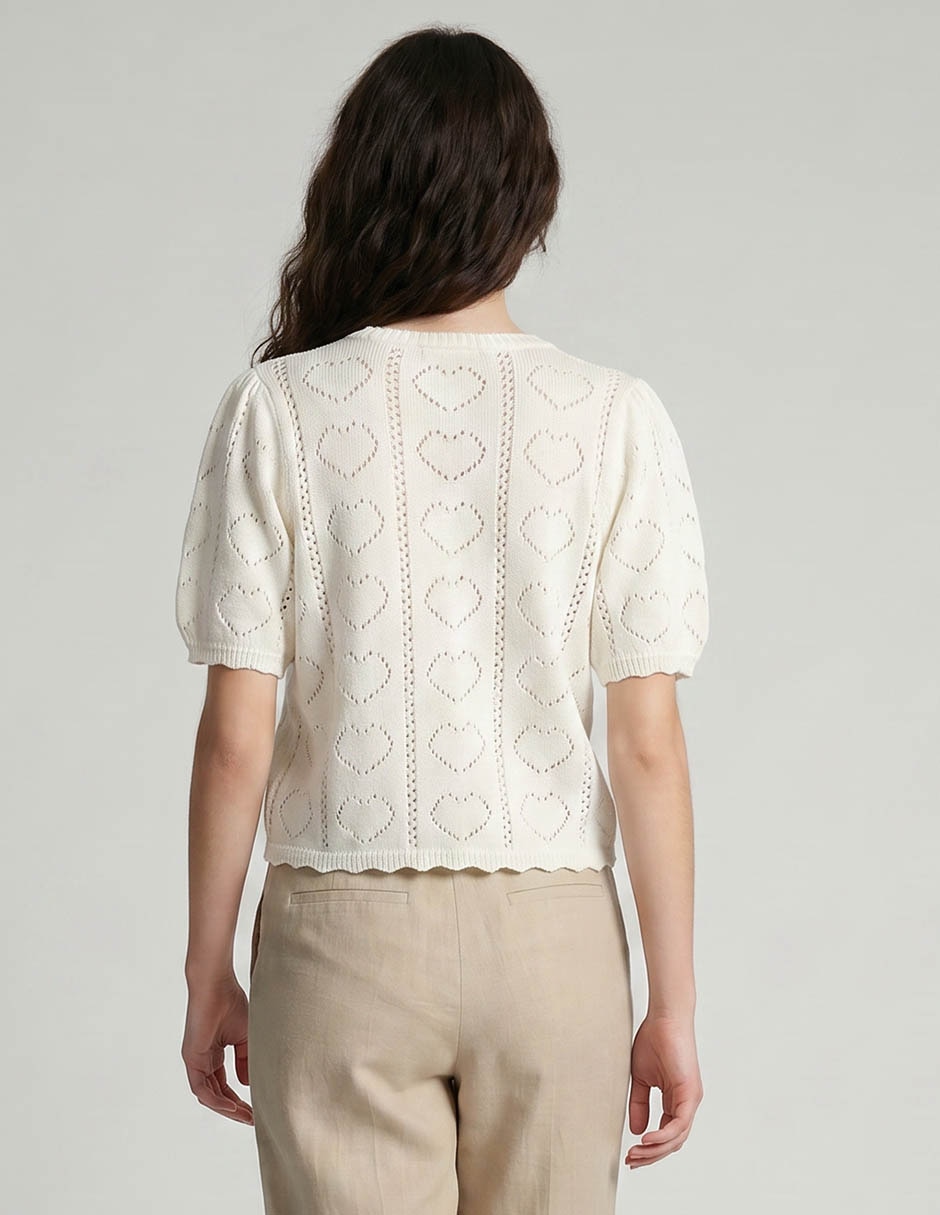 Blusa manga al codo para mujer 2