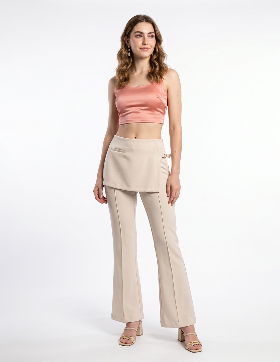 Pantalón regular para mujer