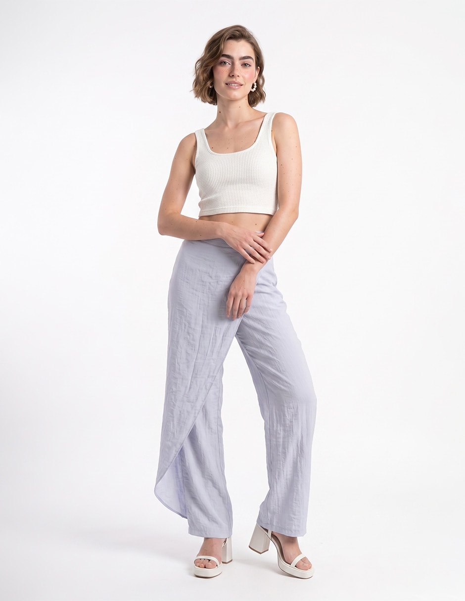 Pantalón regular para mujer