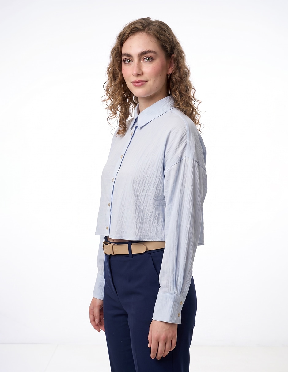 Blusa manga larga para mujer 3