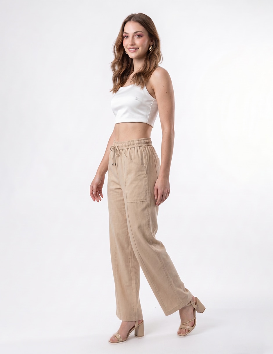 Pantalón regular para mujer 2