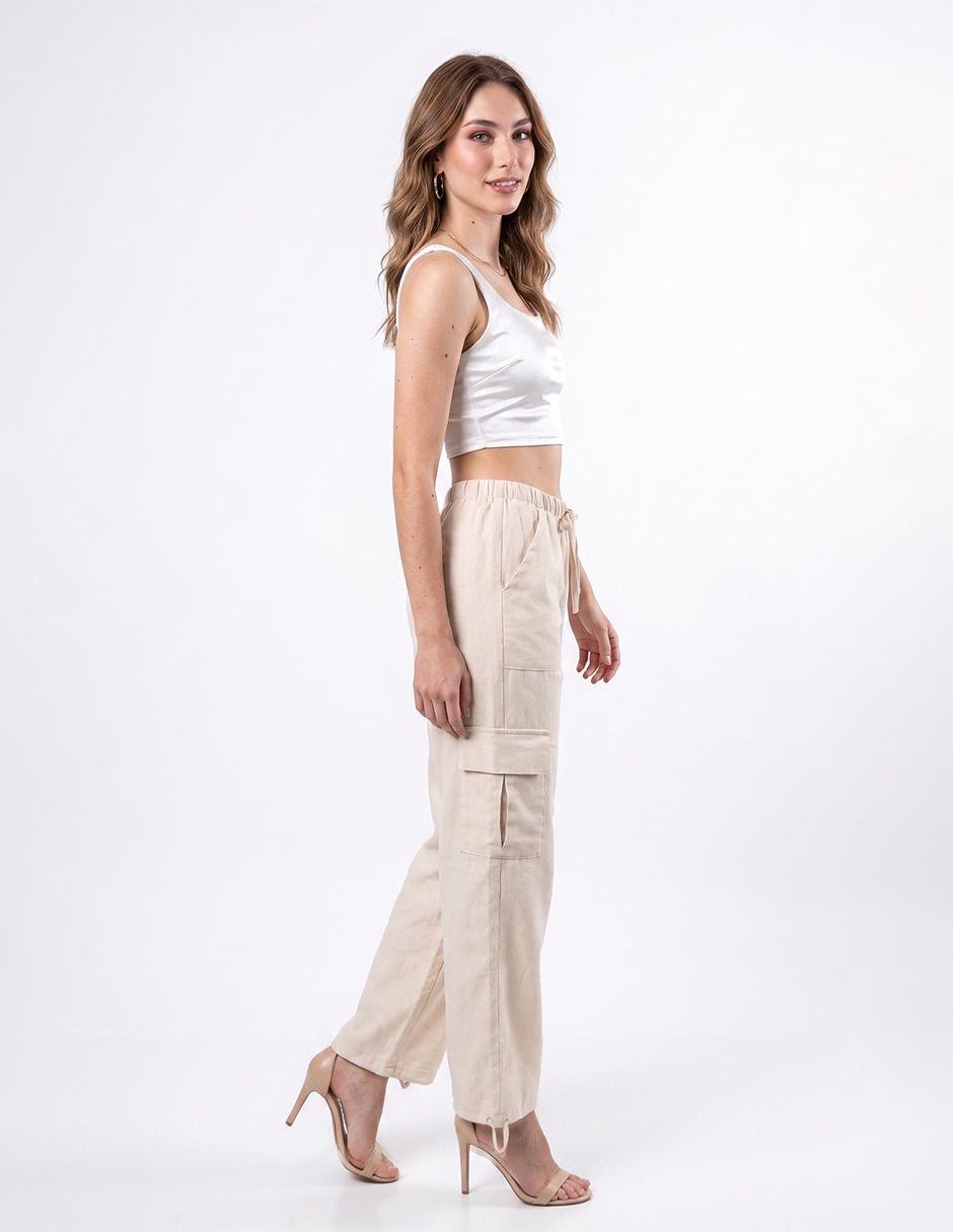 Pantalón regular para mujer 2