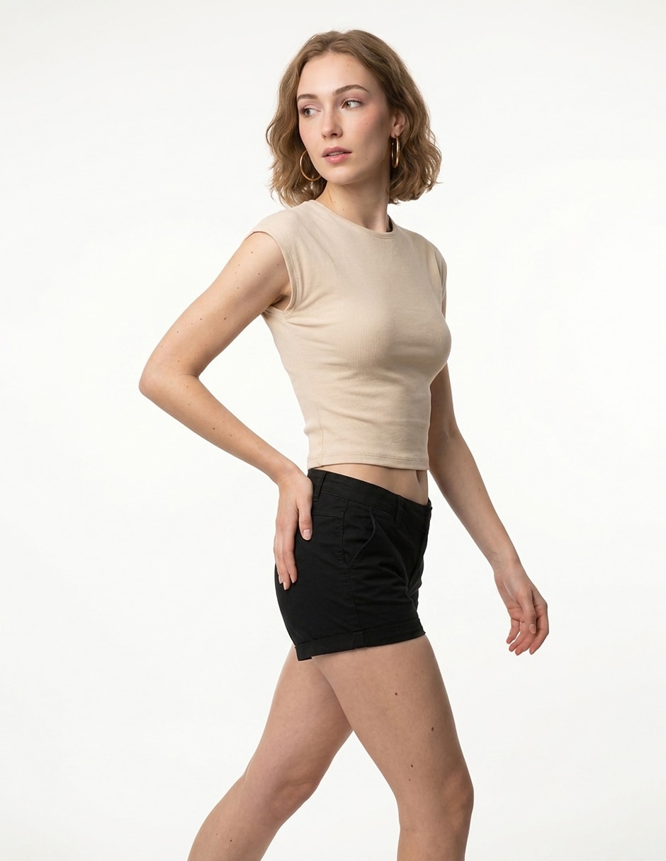 Blusa manga corta para mujer 3