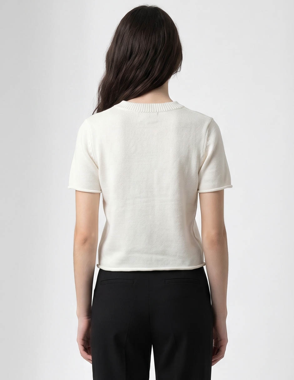 Blusa manga corta para mujer 2