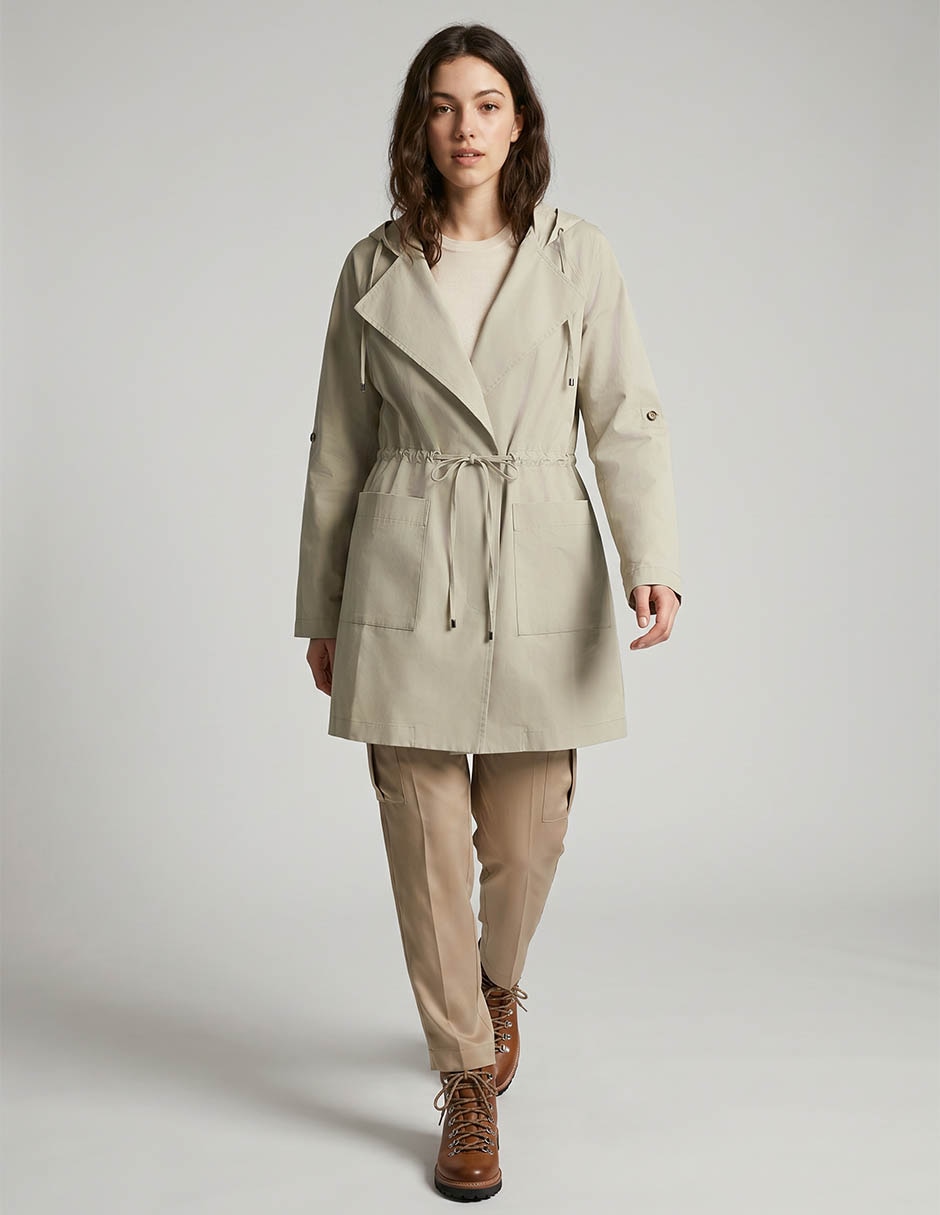 Gabardina para mujer